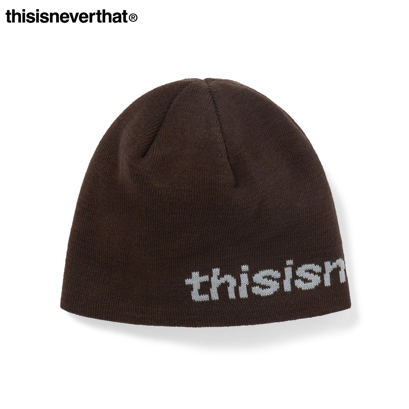 thisisneverthat® SP-Logo No Cuff Beanie 26秋针织冷帽男女