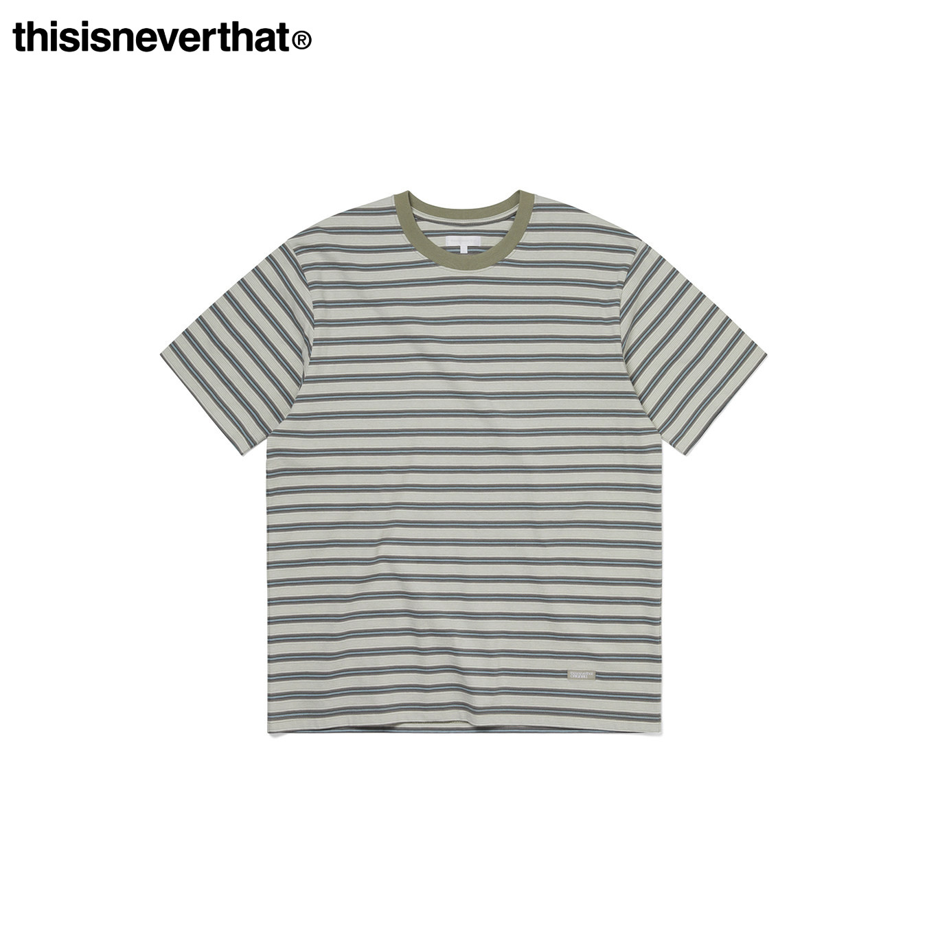 thisisneverthat® Striped Tee 26年新秋季条纹短袖t恤经典复古