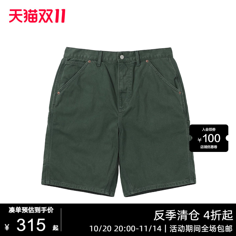 thisisneverthat® Carpenter Short 新款美式牛仔短裤男女同款