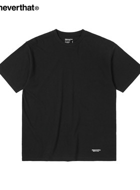 thisisneverthat®3 TAGLESS T-SHIRTS 春夏款纯色简约短袖T恤