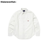 男款 thisisneverthat® 25春夏新款 纯色百搭衬衫 Chambray Shirt
