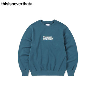 thisisneverthat®OL-Logo Crewneck新款字母印花点缀圆领卫衣