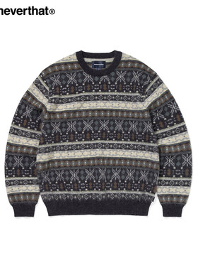 thisisneverthat® Fair Isle Knit Sweater 25年秋冬款毛衣花纹