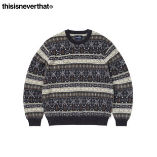 Fair 25年秋冬款 Isle Sweater 毛衣花纹 Knit thisisneverthat®