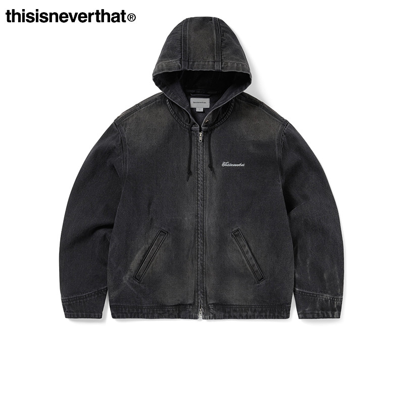 thisisneverthat® Washed Carpenter Jacket 25春夏新款连帽夹克