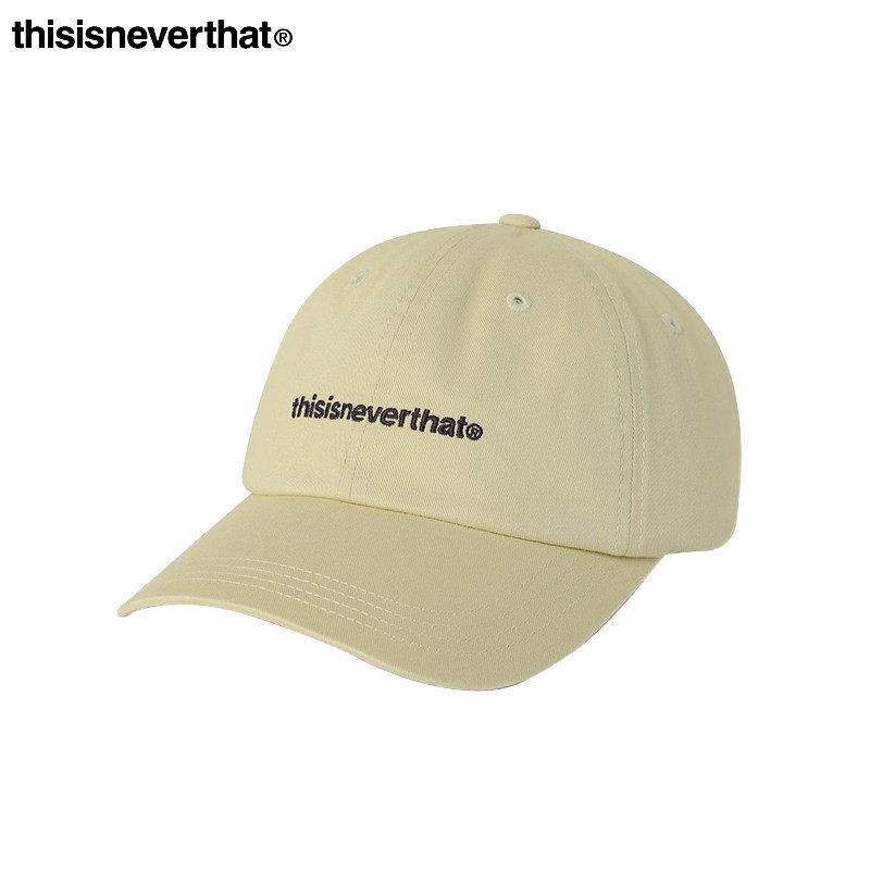 thisisneverthat® T-Logo Cap新款经典logo刺绣鸭舌棒球帽