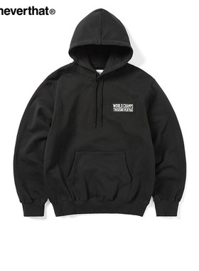 thisisneverthat® Scrap Applique Hoodie秋冬新品卫衣情侣款