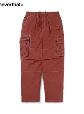 thisisneverthat®Crazy Multi Zip Pant秋冬新款多口袋休闲长裤