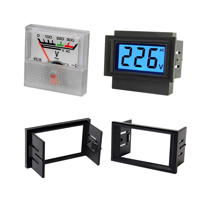 91L16 91C16 91L18 91C18小表头安装支架指针式交直流电压表卡扣