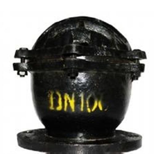 H42X-6法兰底阀井底阀吸水阀单向阀铸铁水泵底阀DN50 65 80 100