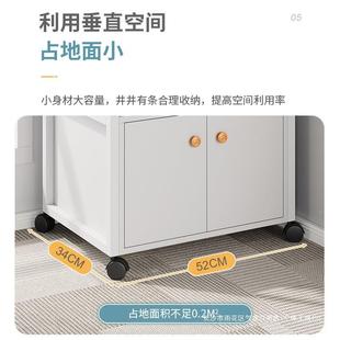 打印机架子多层可移室动简约现代办公TAB主落物地置架家用机箱收