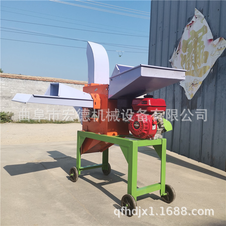 家用小型多功能铡草揉丝粉碎机