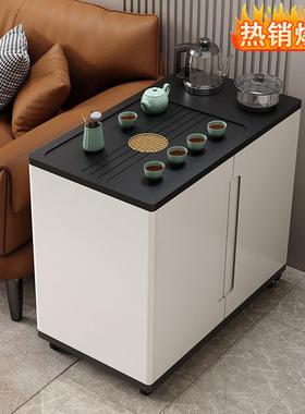 客厅视柜旁边的边移柜小户型动轻家用阳台旁边客厅电沙发奢W25265