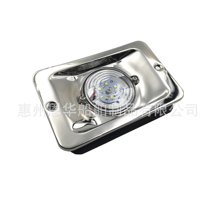 LED船舶游艇灯航行灯船尾信号灯304不锈钢12V/2.2W船用防水图片