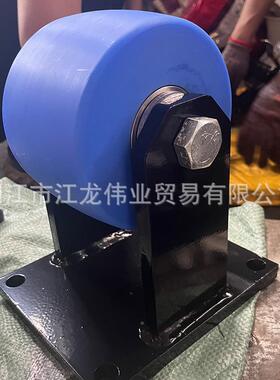 高承8重蓝色尼龙轮子厚定向轮加6/K8060-IS龙/10/12寸工业脚轮超