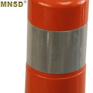 MSD型P力UN立柱PU道口标45/75CM耐折警示柱弹277柱柔性立柱