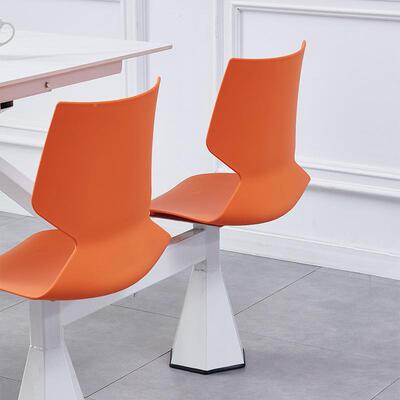 连体椅餐CKQ桌椅快餐桌四连体学校公市司店食堂夜小吃街岩板台面