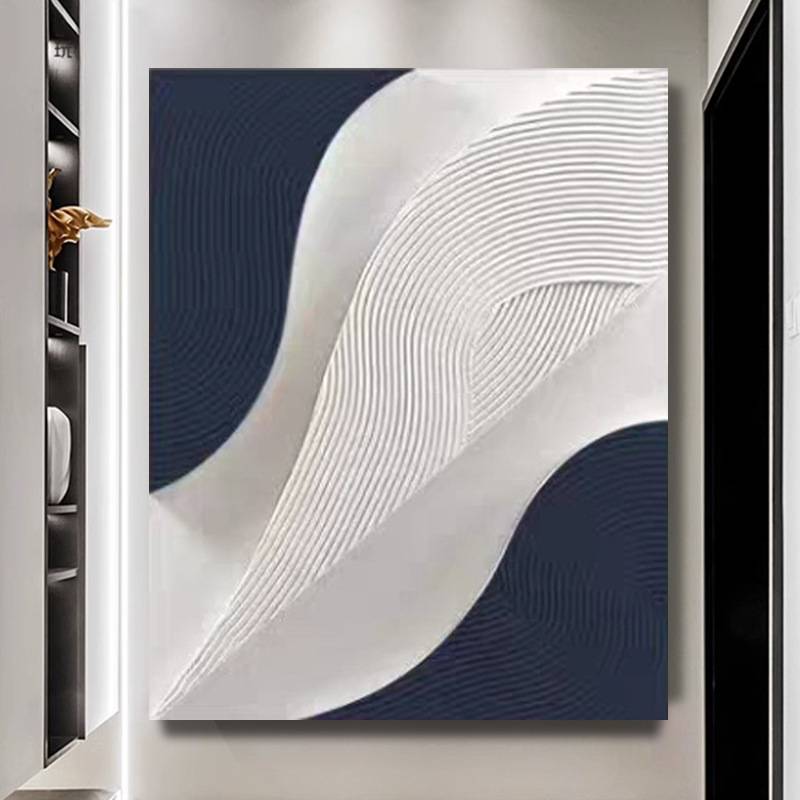 现代简约装饰画客厅餐厅商场酒店手工木雕画入户玄关走廊浮雕挂画图片