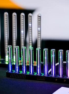 ED频谱频灯拾音拟辉桌光谱氛L54938围灯声控音乐频谱电竞房面节奏