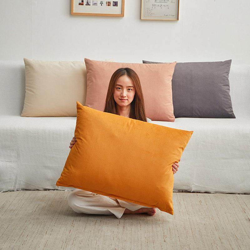 北欧简约纯色长方形沙发靠枕客厅大号靠垫套罩抱枕套床头靠背定做,居家布艺,靠垫/抱枕,淘宝优惠券,粉丝福利购,淘宝优惠卷