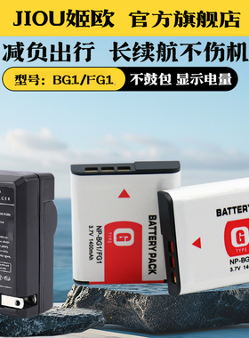 适用于索尼NP-BG1电池充电器DSC HX5 HX7 HX9 T20 T100 HX30 HX20 HX10V WX10 H90 WX1 N1 N2座充FG1 CCD相机