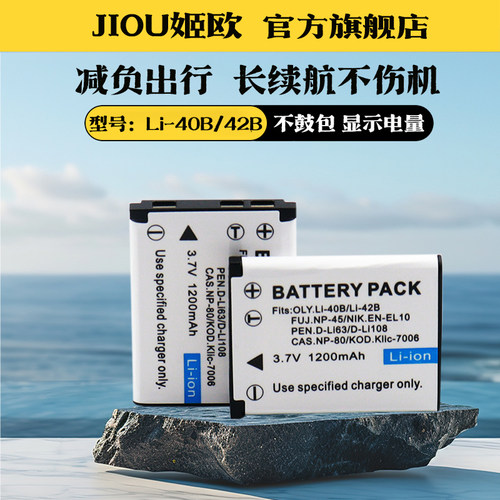适用于卡西欧EX-Z35相机充电器