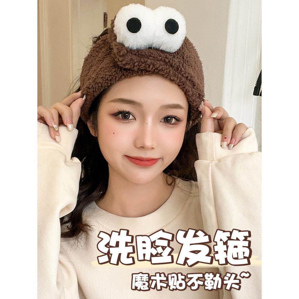 束发带女洗脸化妆敷面膜专用发箍防滑无痕不压刘海2025新款魔术贴