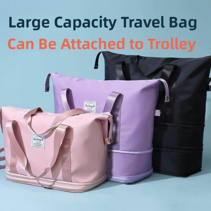 旅行包大容量女超大拉杆手提出差便携待产收纳包运动健身包行李袋,箱包皮具/热销女包/男包,旅行袋,淘宝优惠券,粉丝福利购,淘宝优惠卷