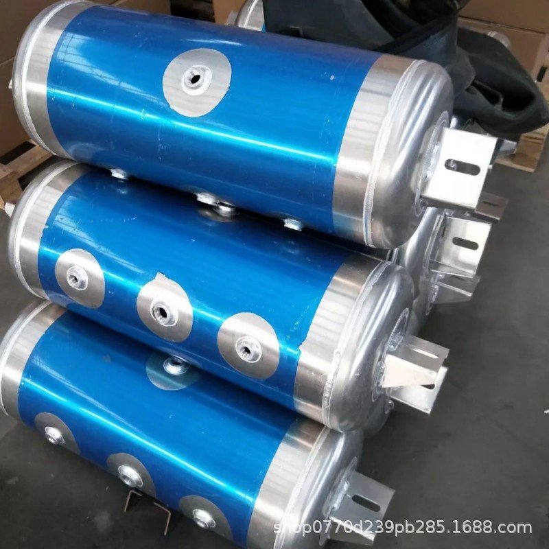 厂家供应挂车储气筒   挂车吕储气瓶   半挂车配件   挂车气瓶