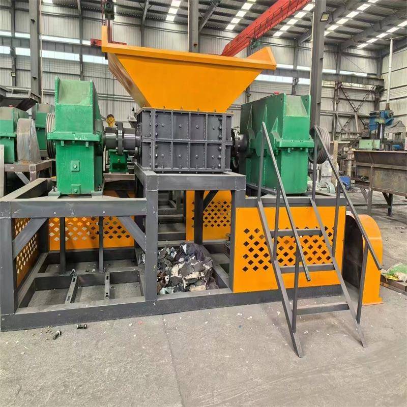 廉价低速运行扭矩大金属撕碎机铝型材破碎生产线废钢回收撕碎机