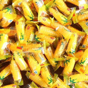 玉米硬糖糖果喜糖休闲水果糖零食怀旧散装批发玉米味硬糖老式硬糖