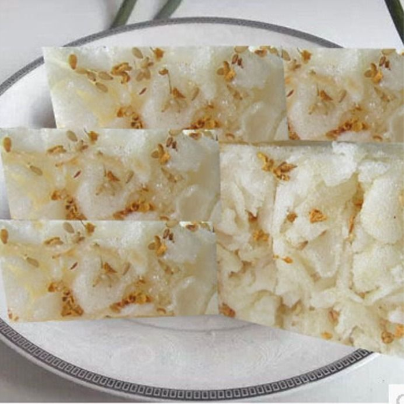 浙江温州特产手工传统老式芝麻桂花芙蓉糖办公室零食品童年怀旧