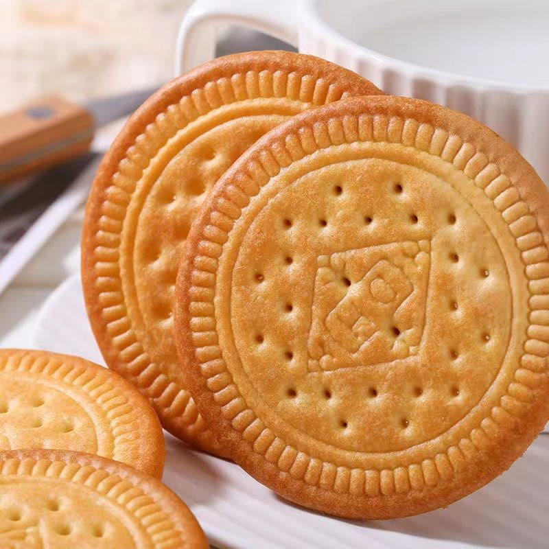 网红鲜牛乳味早餐饼干整箱代餐零食好吃的老式糕点心散装批发包邮