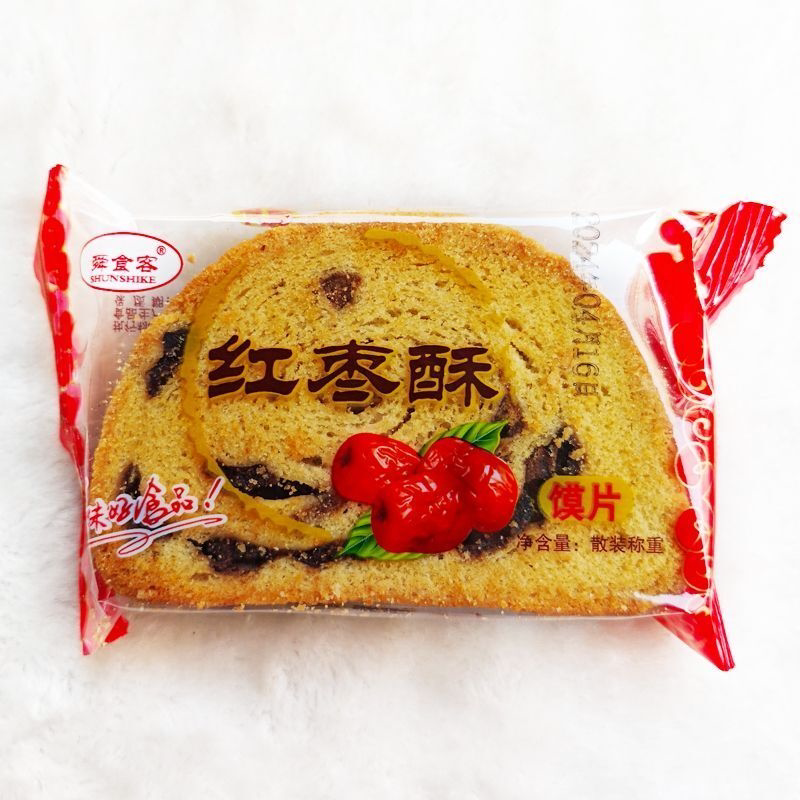 山西运城特产 舜食客红枣酥馍片 多规格整箱烤馒头片 代餐零食