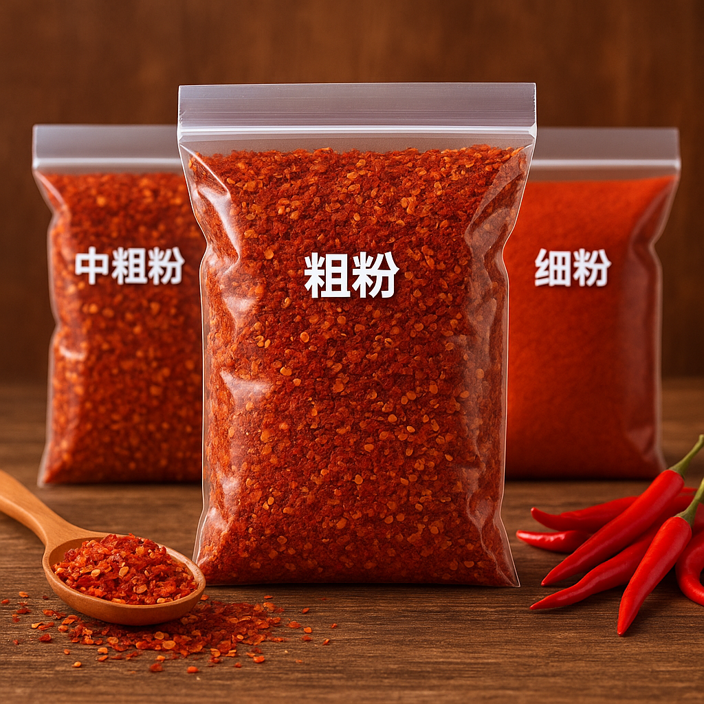 陕西辣椒面500g微辣特香西安油泼辣子辣椒粉不辣特香家用粗辣椒面