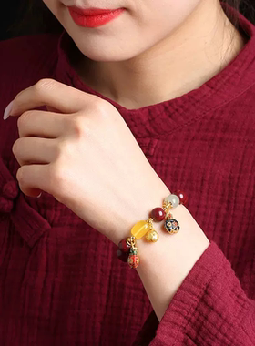 中秋送礼十八籽紫砂吞金兽时尚新款简约男女款佛珠