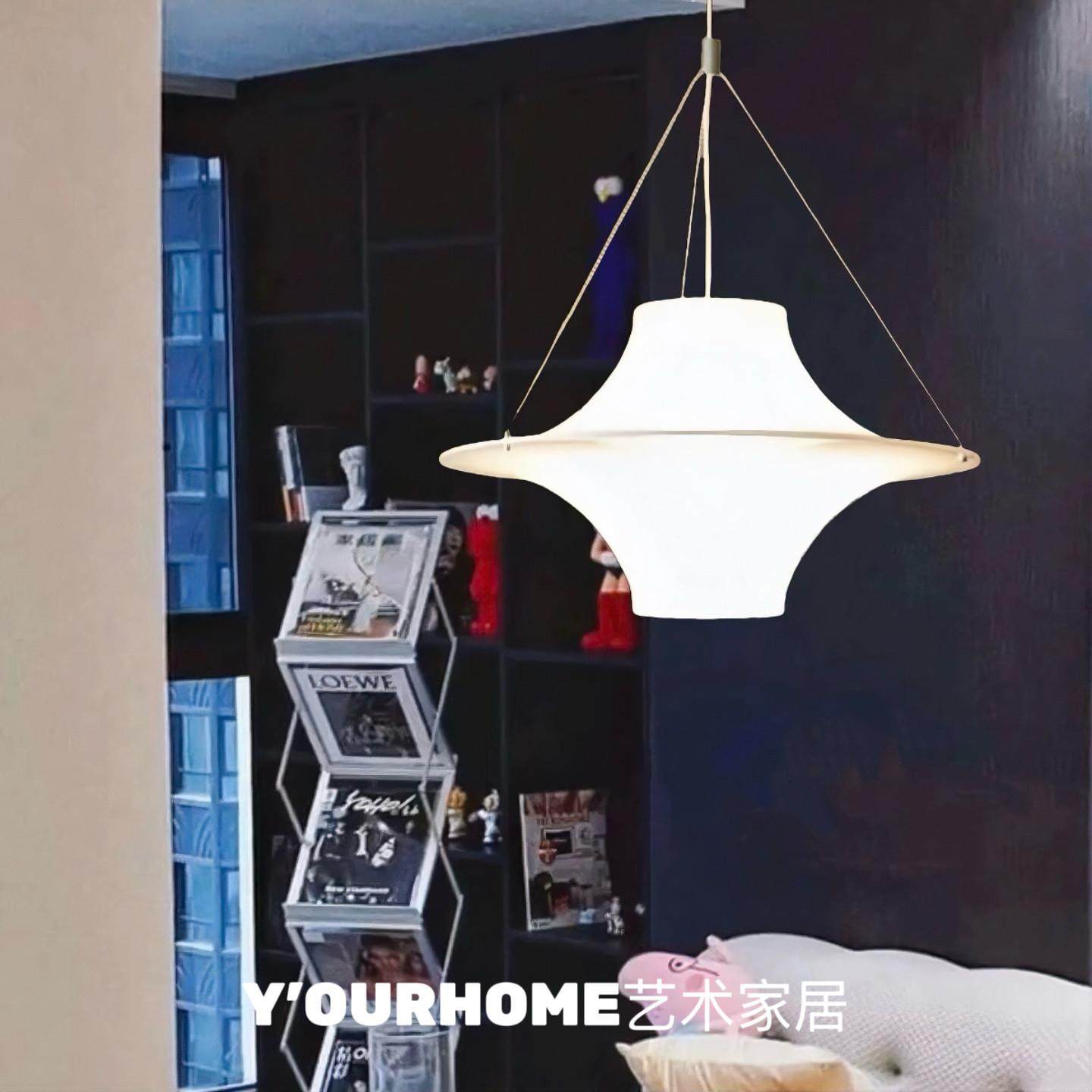 中古法式ins风lokki海鸥吊灯餐厅岛台书房设计师创意飞碟氛围灯,家装灯饰光源,餐厅吊灯,淘宝优惠券,粉丝福利购,淘宝优惠卷