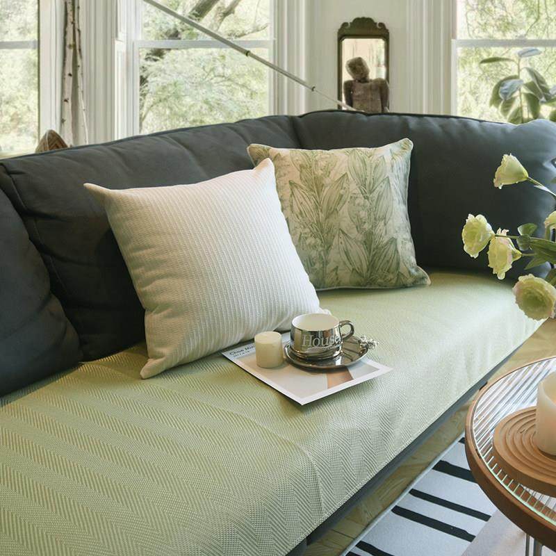 可定制夏季凉感沙发垫冰丝沙发坐垫凉席四季通用防滑沙发巾轻奢感,居家布艺,沙发垫,淘宝优惠券,粉丝福利购,淘宝优惠卷