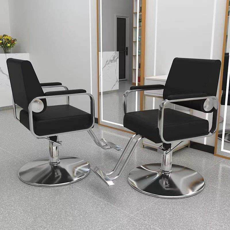 理髲店椅子网红美发椅发廊专用剪发椅升降可放倒高档烫染座椅凳子