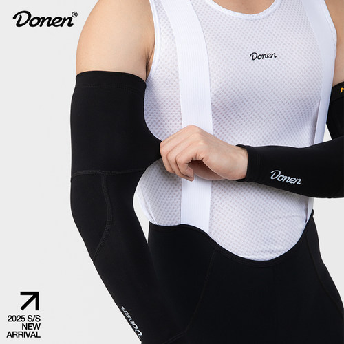 骑行袖套腿套春秋冬抓绒保暖护膝