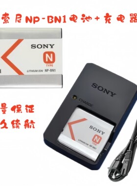 索尼 DSC-W800 W830 W890 TX5 TX55 TX66 相机电池+充电器NP-BN1
