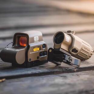 抗震双镜3倍镜558套装组合20mm弹弓瞄具高透配件G33金属户外全息