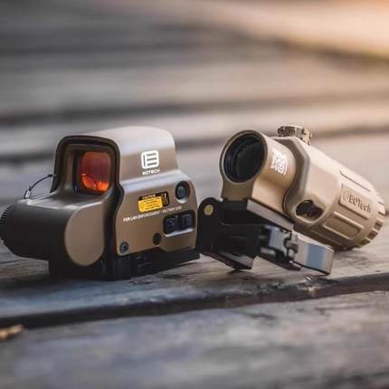 抗震双镜3倍镜558套装组合20mm弹弓瞄具高透配件G33金属户外全息