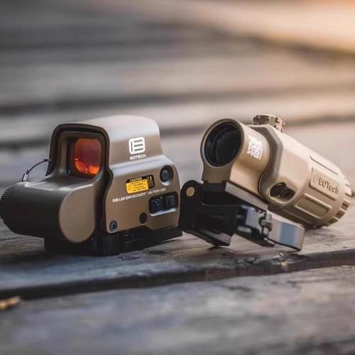 抗震双镜3倍镜558套装组合20mm弹弓瞄具高透配件G33金属户外全息