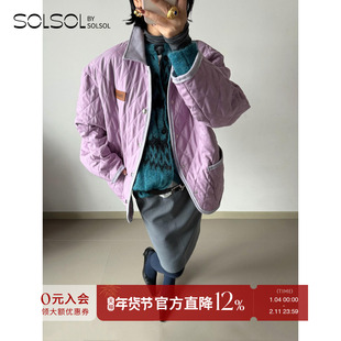 MAGLIANO 设计师品牌 25早秋新款 休闲保暖绗缝菱格外套 SOLSOL