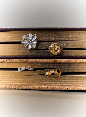 COTEMP设计师品牌字母印章戒指