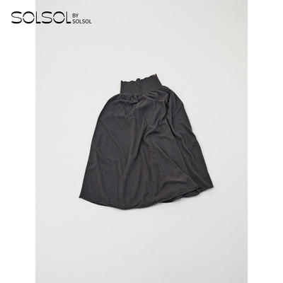 EXTREMECASHMERE松紧腰羊绒伞裙