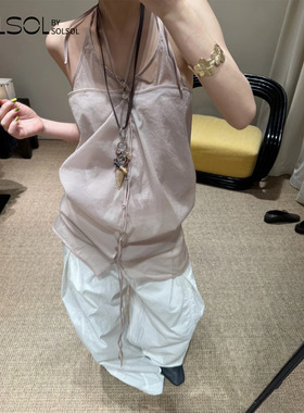 LOW CLASSIC 设计师品牌 25春夏新款 解构多穿无袖上衣 SOLSOL