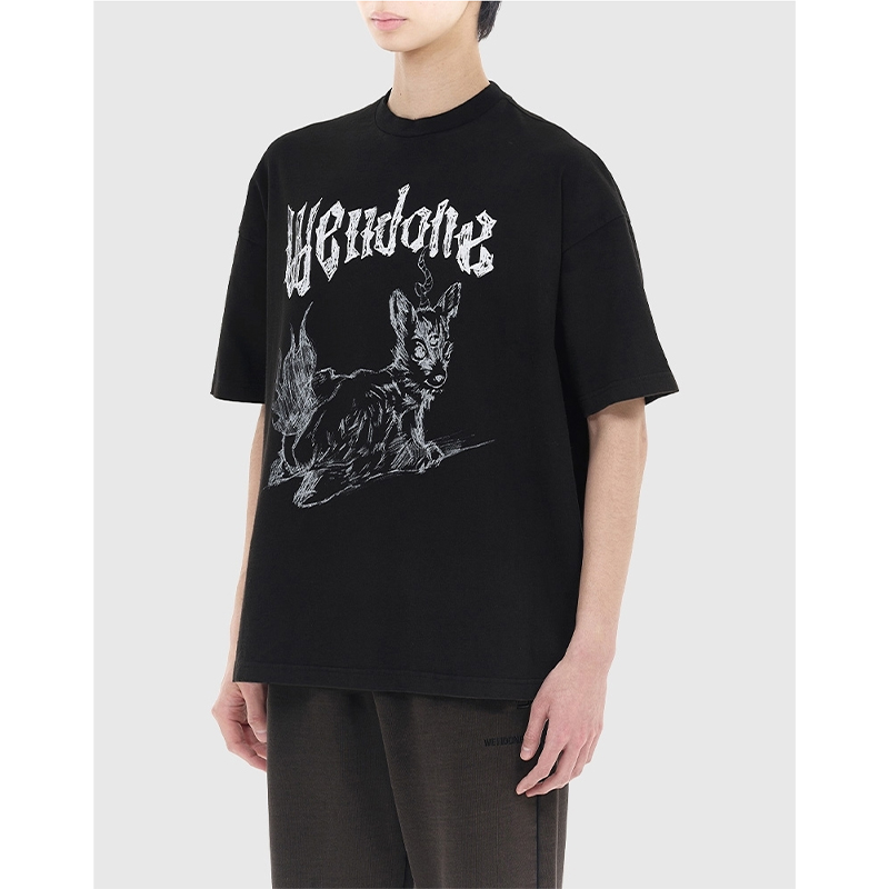 WE11DONE短袖通勤印花T恤