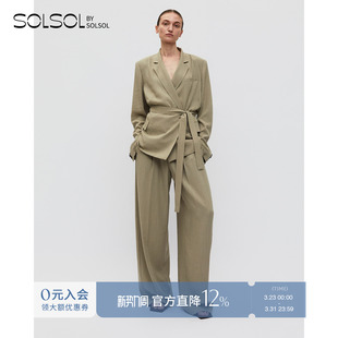 外套 YCH 休闲剪裁露腰西装 26春夏新款 SOLSOL买手店 设计师品牌